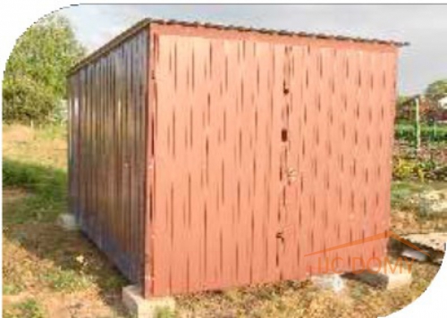 Plechová garáž 2x3 m