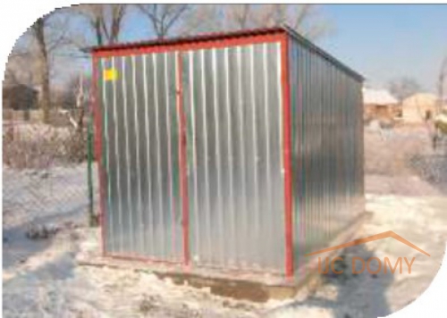 Plechová garáž 3 x 2 m