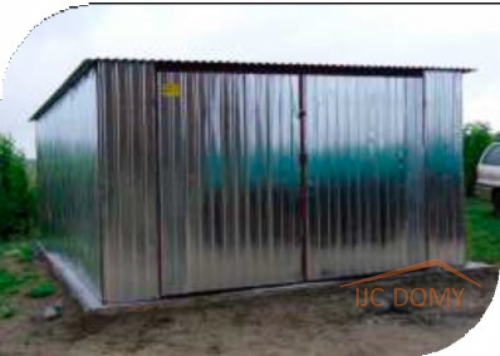 Plechová garáž 4 x 6 m