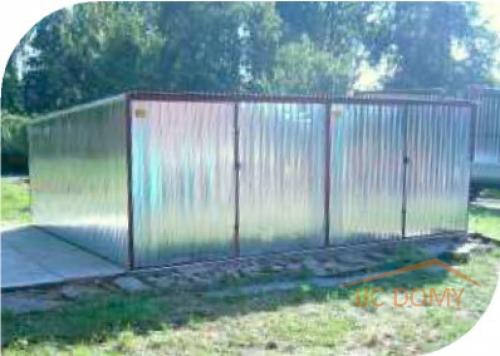 Plechová garáž 6 x 5 m