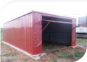 Plechová garáž 3,5 x 6 m