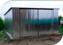 Plechová garáž 4 x 6 m