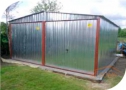 Plechová garáž 6 x 5 m