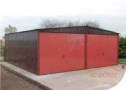 Plechová garáž 6 x 6 m