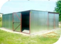 Plechová garáž 7 x 6 m