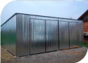 Plechová garáž 7 x 7 m